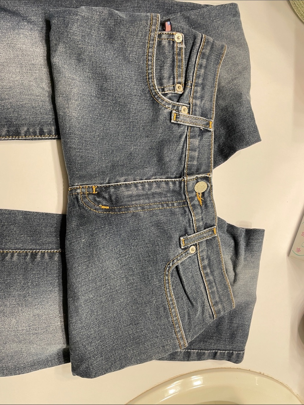 Polo by Ralph Lauren Slim Straight Blue Denim Jeans